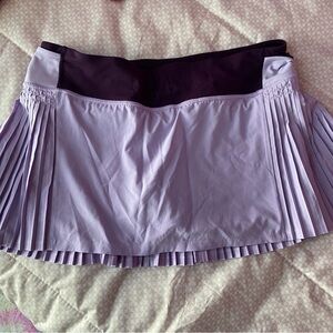 Lululemon Pleated Lavender Skirt